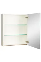 Verges Concept 60 meuble vasque + armoire de toilette + armoires latérales 7