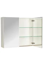 Verges Concept 80 meuble vasque + armoire de toilette + armoires latérales 11