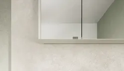 Verges Concept 80 meuble vasque + armoire de toilette + armoires latérales 6
